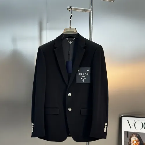 Prada Jackets Long Sleeved For Men #1405331 $130.00 USD, Wholesale Replica Prada Jackets