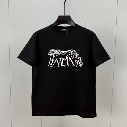 Balmain T-Shirts Short Sleeved For Unisex #1405495 $72.00 USD, Wholesale Replica Balmain T-Shirts