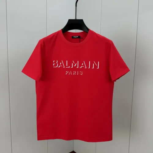 Balmain T-Shirts Short Sleeved For Unisex #1405505 $72.00 USD, Wholesale Replica Balmain T-Shirts