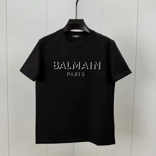 Balmain T-Shirts Short Sleeved For Unisex #1405506 $72.00 USD, Wholesale Replica Balmain T-Shirts