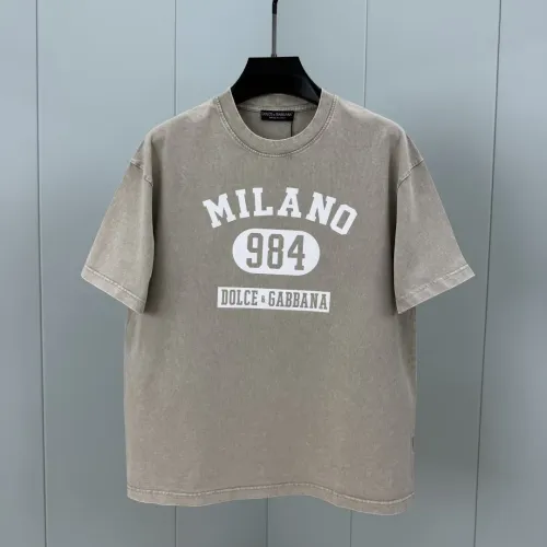 Dolce &amp; Gabbana D&amp;G T-Shirts Short Sleeved For Unisex #1405581 $72.00 USD, Wholesale Replica Dolce &amp; Gabbana D&amp;G T-Shirts