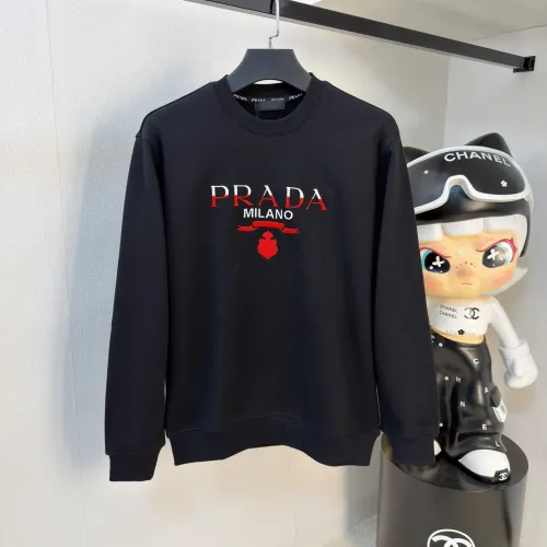 Prada Hoodies Long Sleeved For Men #1405592 $80.00 USD, Wholesale Replica Prada Hoodies