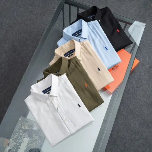 Replica Ralph Lauren Polo Shirts Long Sleeved For Men #1405840 $40.00 USD for Wholesale