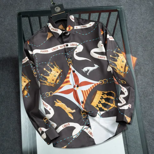 Louis Vuitton LV Shirts Long Sleeved For Men #1405853