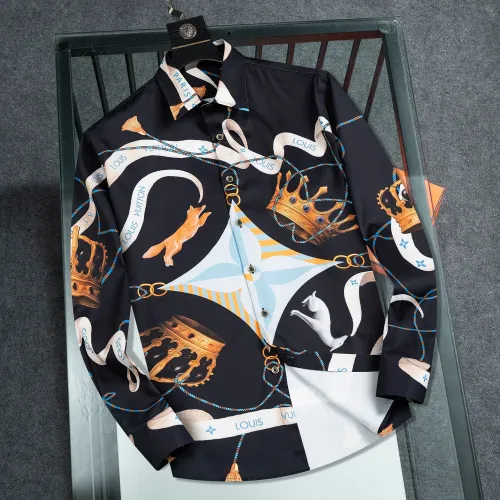 Louis Vuitton LV Shirts Long Sleeved For Men #1405854 $48.00 USD, Wholesale Replica Louis Vuitton LV Shirts