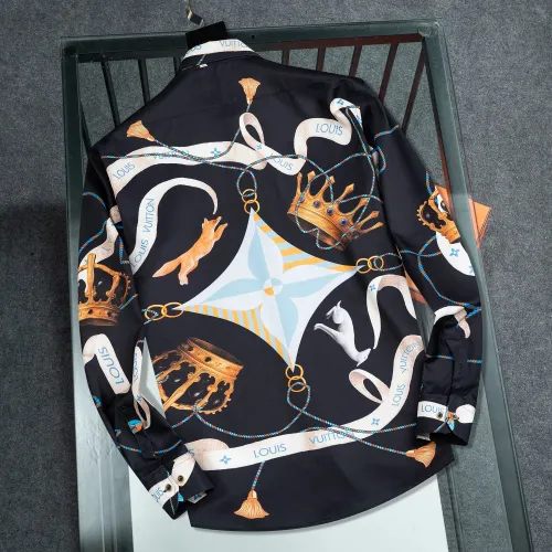 Replica Louis Vuitton LV Shirts Long Sleeved For Men #1405854 $48.00 USD for Wholesale