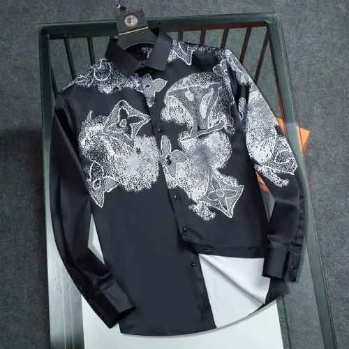 Louis Vuitton LV Shirts Long Sleeved For Men #1405857 $48.00 USD, Wholesale Replica Louis Vuitton LV Shirts