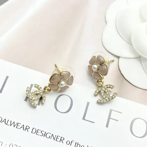 Replica Chanel Earrings For Women #1405868 $27.00 USD for Wholesale