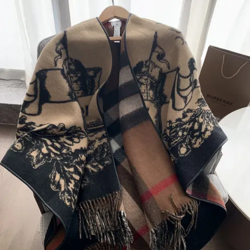 Burberry Poncho For Women #1405937 $52.00 USD, Wholesale Replica Burberry Scarf