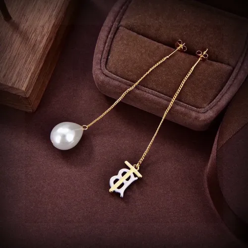 Replica Burberry Earrings For Women #1405987 $25.00 USD for Wholesale