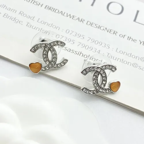 Replica Chanel Earrings For Women #1406001 $25.00 USD for Wholesale