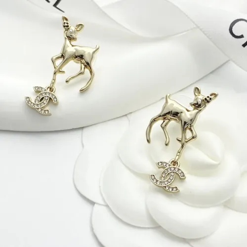 Replica Chanel Earrings For Women #1406056 $29.00 USD for Wholesale