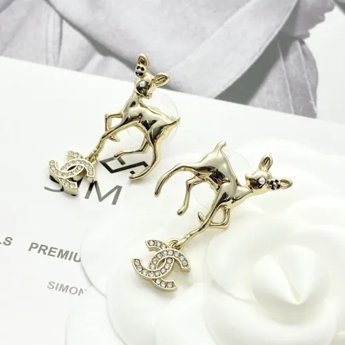Replica Chanel Earrings For Women #1406056 $29.00 USD for Wholesale