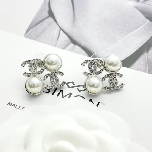 Replica Chanel Earrings For Women #1406059 $29.00 USD for Wholesale