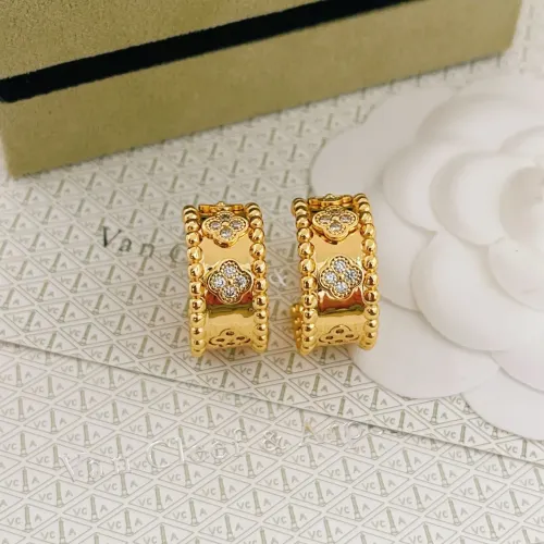 Replica Van Cleef & Arpels Earrings For Women #1406133 $29.00 USD for Wholesale