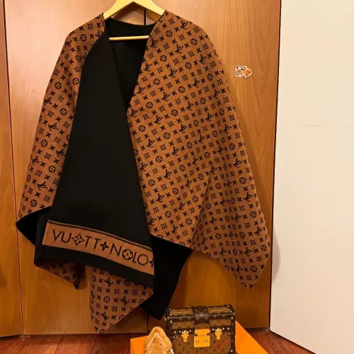 Louis Vuitton Poncho For Women #1406149 $52.00 USD, Wholesale Replica Louis Vuitton Scarf