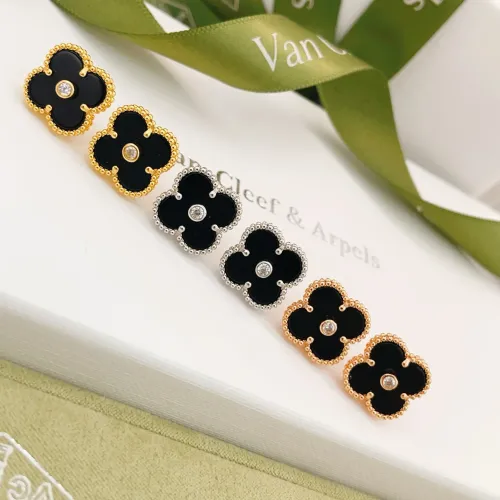 Replica Van Cleef & Arpels Earrings For Women #1406172 $25.00 USD for Wholesale
