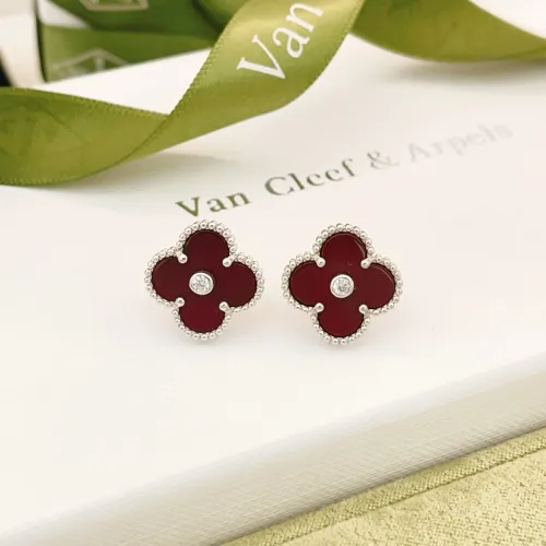 Van Cleef &amp; Arpels Earrings For Women #1406180 $25.00 USD, Wholesale Replica Van Cleef &amp; Arpels Earrings