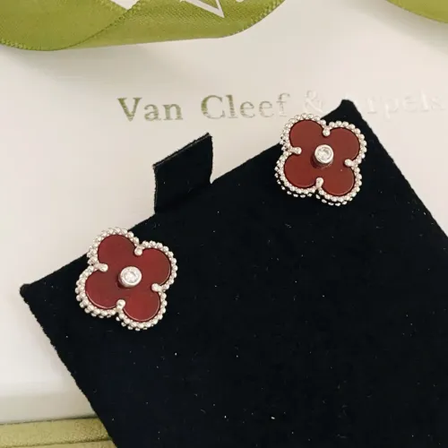 Replica Van Cleef & Arpels Earrings For Women #1406180 $25.00 USD for Wholesale
