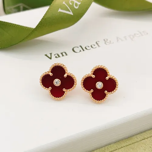 Van Cleef &amp; Arpels Earrings For Women #1406183 $25.00 USD, Wholesale Replica Van Cleef &amp; Arpels Earrings
