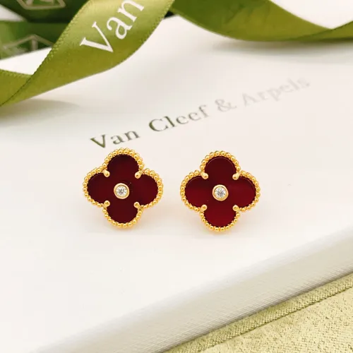 Van Cleef &amp; Arpels Earrings For Women #1406187 $25.00 USD, Wholesale Replica Van Cleef &amp; Arpels Earrings