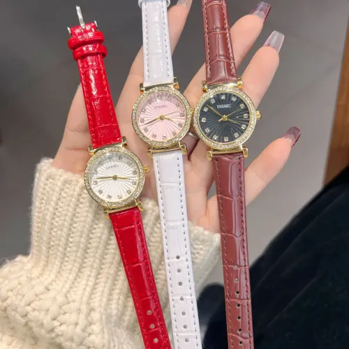 Replica Chanel Watches In Gold #1406206 $27.00 USD for Wholesale