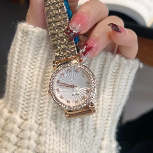 Replica Chanel Watches In Rose Gold #1406214 $32.00 USD for Wholesale
