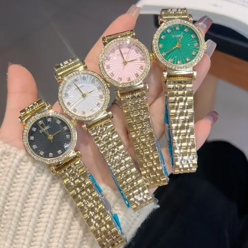 Replica Chanel Watches In Gold #1406215 $32.00 USD for Wholesale