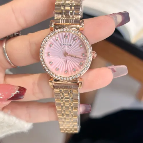 Replica Chanel Watches In Rose Gold #1406217 $32.00 USD for Wholesale