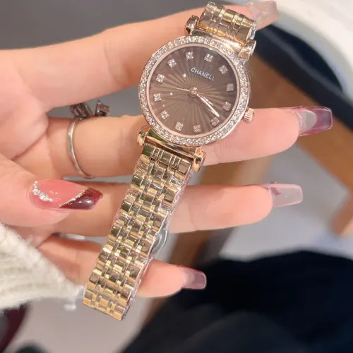 Replica Chanel Watches In Rose Gold #1406224 $32.00 USD for Wholesale