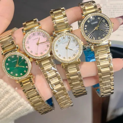 Replica Chanel Watches In Gold #1406242 $32.00 USD for Wholesale