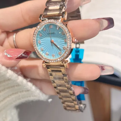 Replica Chanel Watches In Rose Gold #1406245 $32.00 USD for Wholesale