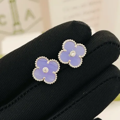 Replica Van Cleef & Arpels Earrings For Women #1406290 $25.00 USD for Wholesale