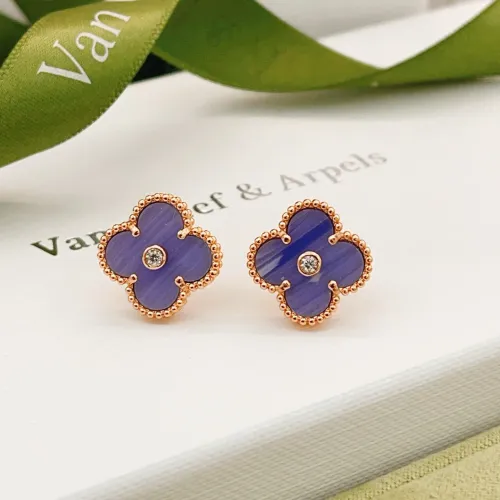 Van Cleef &amp; Arpels Earrings For Women #1406291 $25.00 USD, Wholesale Replica Van Cleef &amp; Arpels Earrings