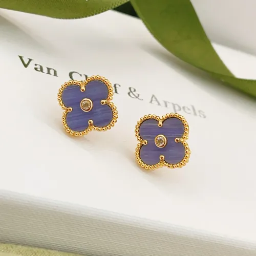 Replica Van Cleef & Arpels Earrings For Women #1406292 $25.00 USD for Wholesale