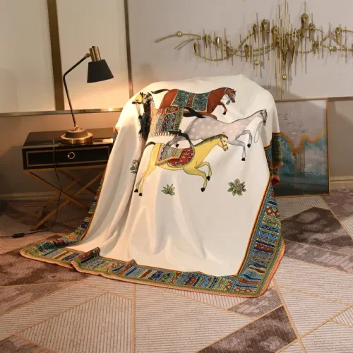 Replica Hermes Blanket #1406430 $64.00 USD for Wholesale