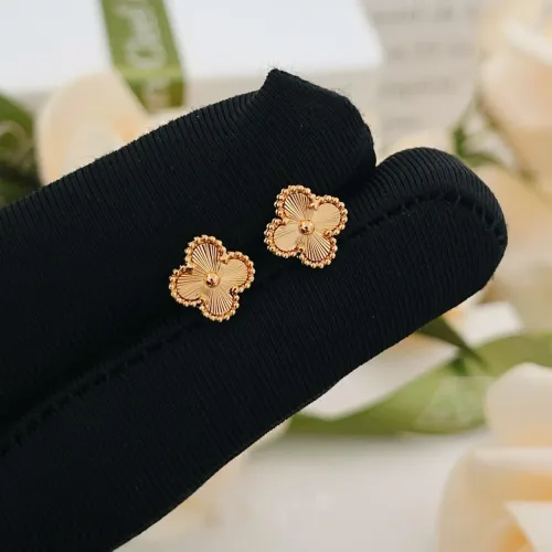 Replica Van Cleef & Arpels Earrings For Women #1406544 $25.00 USD for Wholesale