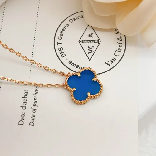 Replica Van Cleef & Arpels Necklaces For Women #1406547 $25.00 USD for Wholesale