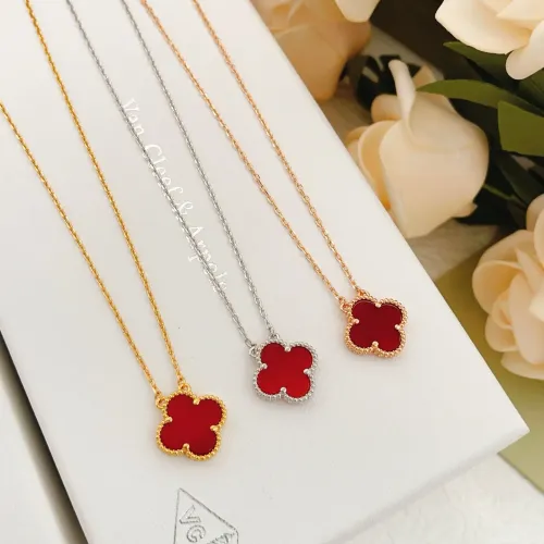 Replica Van Cleef & Arpels Necklaces For Women #1406550 $25.00 USD for Wholesale
