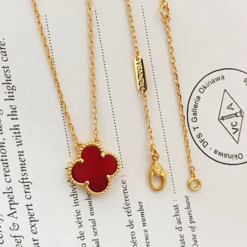Replica Van Cleef & Arpels Necklaces For Women #1406551 $25.00 USD for Wholesale