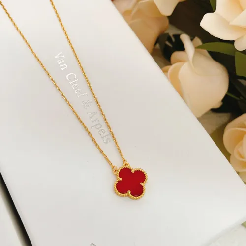 Replica Van Cleef & Arpels Necklaces For Women #1406551 $25.00 USD for Wholesale