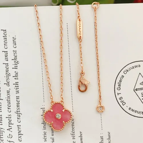 Replica Van Cleef & Arpels Necklaces For Women #1406561 $25.00 USD for Wholesale