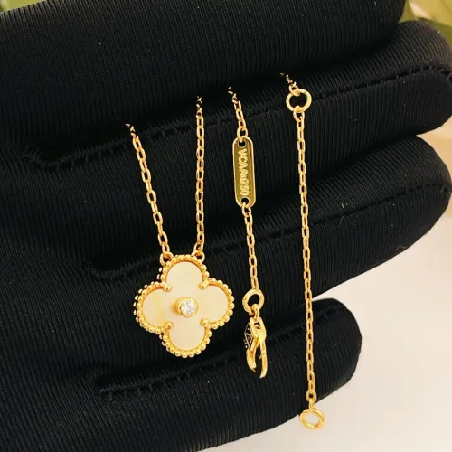 Replica Van Cleef & Arpels Necklaces For Women #1406568 $25.00 USD for Wholesale