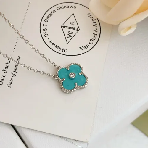 Replica Van Cleef & Arpels Necklaces For Women #1406569 $25.00 USD for Wholesale