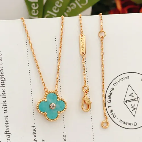 Replica Van Cleef & Arpels Necklaces For Women #1406570 $25.00 USD for Wholesale