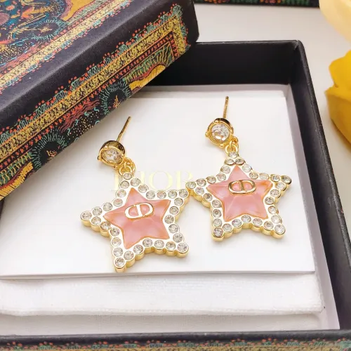 Replica Christian Dior Earrings For Women #1406707 $25.00 USD for Wholesale