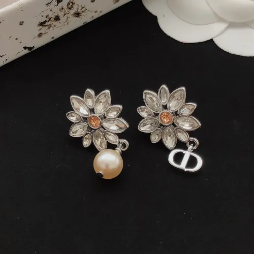 Replica Christian Dior Earrings For Women #1406718 $27.00 USD for Wholesale
