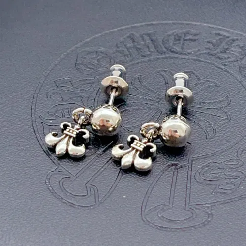 Replica Chrome Hearts Earrings #1406752 $25.00 USD for Wholesale