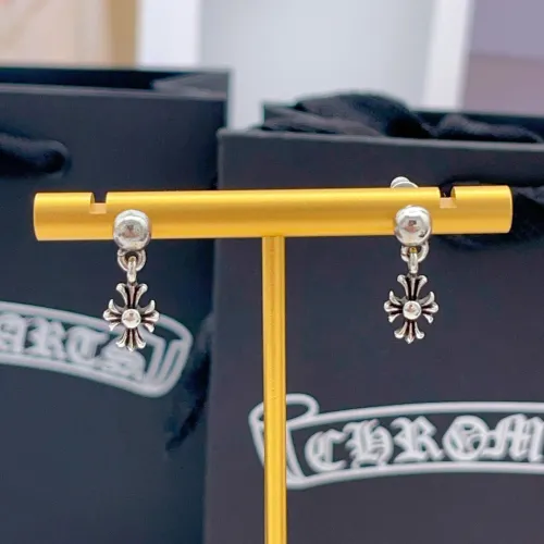 Replica Chrome Hearts Earrings #1406754 $25.00 USD for Wholesale