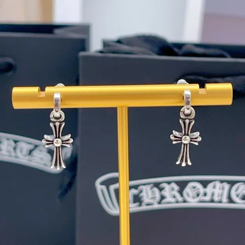 Replica Chrome Hearts Earrings #1406758 $25.00 USD for Wholesale